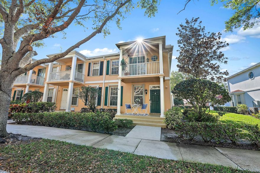 REMODELED + READY for Move in, this 3 bedroom/2.1 bath/2 car garage Cambridge END-UNIT TOWNHOUSE is a show stopper! Enjoy a NEW 2025 HIGH EFFICIENCY AC UNIT, a NEW 2024 ROOF, a NEW 2024 RE-SCREENED LANAI with a WALL OF SLIDING DOORS enhancing INDOOR/OUTDOOR ENTERTAINING. Cook to your heart's content in your NEW 2022 COASTAL DESIGNED KITCHEN with ''top of the line'' GE PROFILE appliances, white shaker cabinetry, quartz counters, coffee bar and a peninsula large enough for a family of 4 that opens to a wonderful family + dining room.  Beautiful NEW LVT FLOORS finished with modern 5'' BASEBOARDS + NEW SOLID CORE WOOD PANEL DOORS, also installed in 2022, offer added long term value. ACCORDION SHUTTERS on all windows. OPEN HOUSE SATURDAY April 5 10 AM - 12 PM.