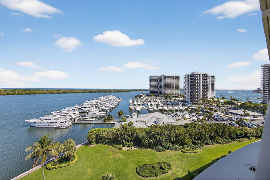 Old Port Cove has been rated the # 1 Community to live in year after year for Views that cant be touch by any other community up and don the coast. Come see for yourself, this amazing 24/7 Gated Community with a Restaurant on the property. Its a slice of Paradise with water front pools and 2 mile walk path around the entire property of 1500 residents. This location stands out as the Location to be, with North Palm Beach Country club and Tennis center within walking distance. This Quite very friendly social peaceful community awaits you.