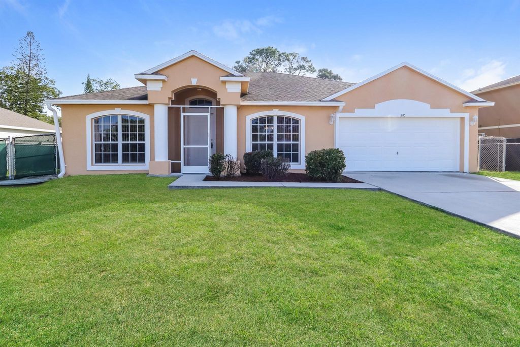 Photo of 385 NW Dorchester Street, Port Saint Lucie, FL 34983 (MLS # R11120448)