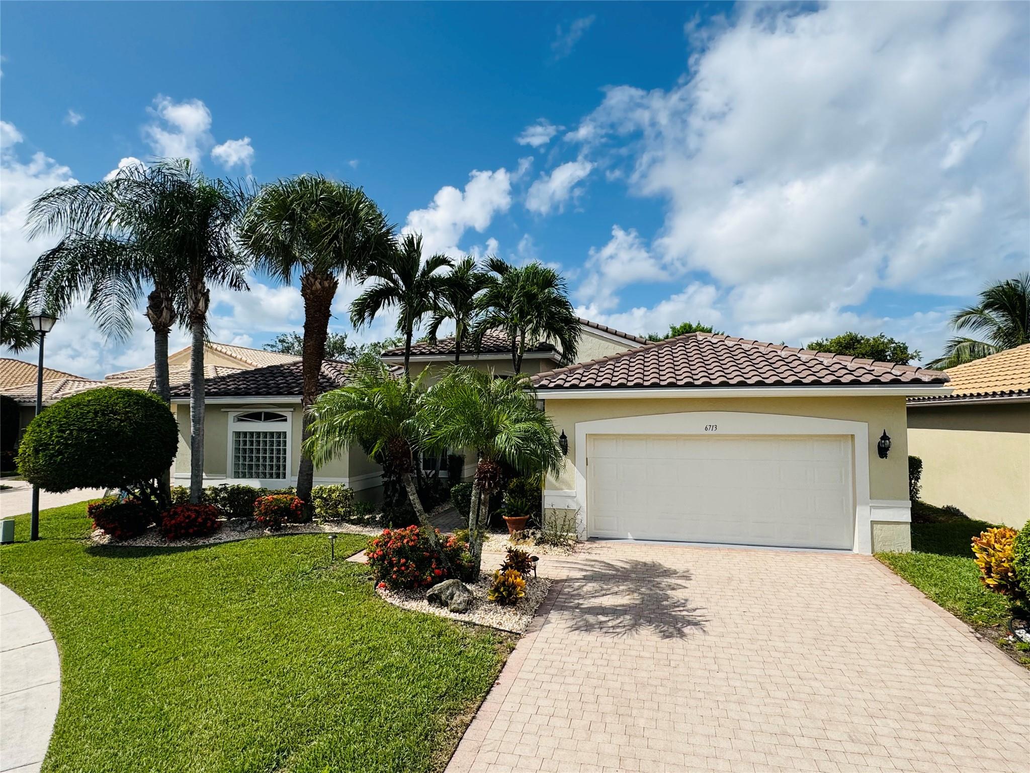 "Photos coming soon" 2,974 sq. ft. under air! Builder-expanded Rubicon Model with stunning long lake views. This oversized home (3,844 sq. ft. total) is ideally located on a premium quiet cul-de-sac lot and offers 3 bedrooms, office/den, and 2.5 baths filled with natural light. Enjoy seamless indoor-outdoor living from the expanded screened patio, accessible from the primary suite, living room, and family room. Peace of mind features include a NEW ROOF (2023), NEW A/C units (May 2025), Fresh interior and exterior paint (SEP 2025), and a Culligan R/O drinking water system.
Ponte Vecchio, a premier 55+ community, offers a newly renovated clubhouse with resort-style pool & spa, state-of-the-art fitness center, pickleball & tennis courts, billiards, card rooms, arts & crafts, and more.