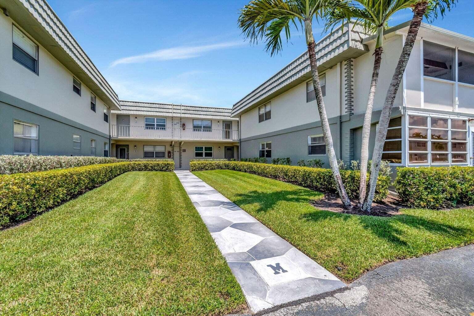 Welcome to King's Point in Delray Beach, an updated 2-bedroom, 2-bath condo in a premier 55+ community. This second-floor condo sits just outside the elevator, offering effortless access and comfort. Inside, you'll find updated finishes, natural light, and a washer and dryer hookup conveniently located in the kitchen. The condo is walking distance to the Monaco Clubhouse. King's Point also features golf, additional clubhouses, restaurants, and countless activities. Affordable, move-in ready, and close to shopping, beaches, and downtown Delray, this condo makes South Florida living simple and rewarding.