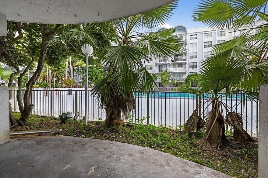 GREAT INVESTORS' OPPORTUNITY! 
Fully renovated first-floor unit with a nice terrace overlooking the pool area. Tenant on his 3rd year lease, paying $1850.
Gated Community with a Security guard at the gate, two parking spots assigned. Amenities include a Laundry Room, Fitness Center, Olympic Pool, and Tennis Court. Centrally located - Minutes from Aventura Mall - Sunny Isles Beach.