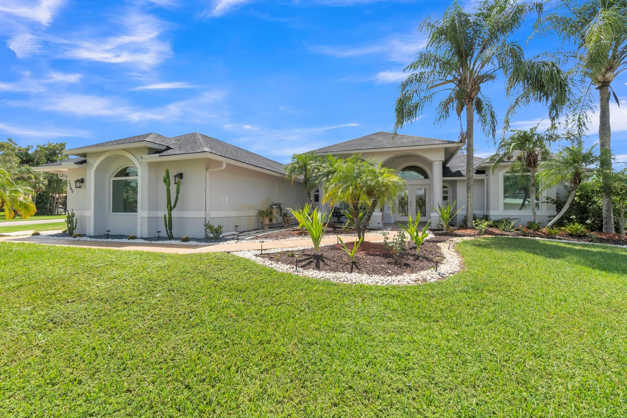 Property is in a great location near The World of Equestrian facility and West Palm Beach. This amazing Smart home is filled with technologies, movies, lights, music, and a Tesla panel. Relax either by the pool side, spa, or sauna. Monthly rent $12,000 seasonal for 6 months or less. If lease for a year it's $10,000 monthly if a lease is signed before 9/30/25.