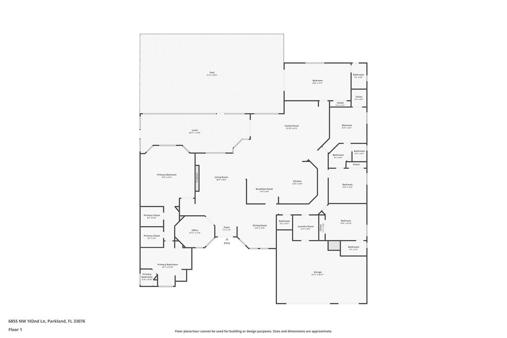 Photo of 6855 NW 102nd Lane, Parkland, FL 33076 (MLS # R11164000)