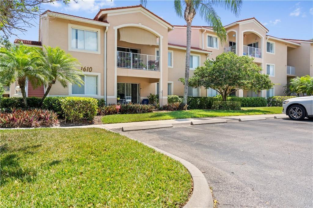Coastal charm meets convenience in this bright condo just minutes from beaches, shopping, dining, hospital, and fun. Inside, enjoy custom wood cabinetry, sleek quartz counters, marble backsplash, upgraded sink and faucet, plus shiplap accents at the breakfast bar. New washer & dryer in-unit. Unwind on the spacious open-air patio. Laguna offers resort-style living with a heated pool, tennis, clubhouse, and gated entry.