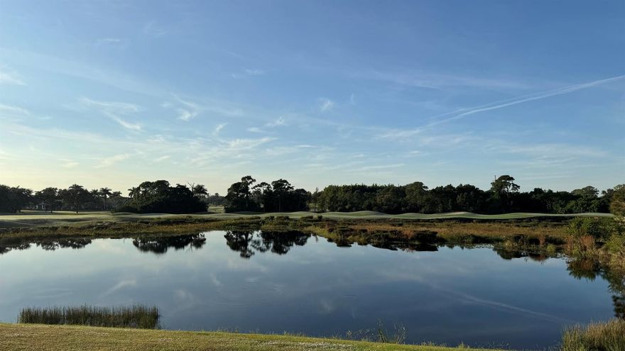 Enjoy stunning water & golf course views from this idyllic homesite located on a quiet cul-de-sac. This prime location overlooks holes 14, 15, & 16 of the Palmer Golf Course. A fully stocked pond situated between the homesite & the 15th golf green is perfect for your fishing enjoyment. With its southwestern exposure, you'll enjoy lounging in the pool or watching the evening sunset. Tesoro's design guidelines accommodate the finest homes in contemporary or classic styles. As the new owner, you can select from any of Tesoro's featured builders to construct your house. Call for the latest information about the Featured Builders and customized plans available. Membership in the club is not required. Tesoro is a private, gated community, so appointments are necessary to view the homesite.