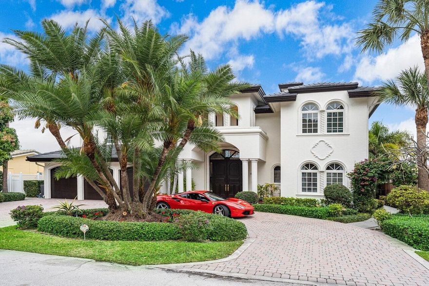 PRICED FOR IMMEDIATE SALE!  BEST VALUE ON THE WATER! SPECTACULAR Waterfront Estate set on one of Golden Harbour's Most Coveted Lots w/ Jaw- Dropping Long Water Views from all Main Living Areas! 85' of Deep Water for a MEGA-YACHT!  Featuring 5 bdrms, an Office, an ELEVATOR, BRAND NEW ROOF, FULL HOUSE GENERATOR & 3-CAR GARAGE!  The Main Floor is the Perfect Entertaining Space w/ Formal Living Room, Dining Room, a Kitchen open to the Family Room, Waterfront Office, a Guest Suite, & a Secondary Bedroom for Staff.  The Outside boasts a Private Resort-Style Pool Area w/ Incredible Water Views & a Generous Covered Patio. The 2nd-Floor features a Movie Theatre, 3 additional Bedroom Suites, including a Luxurious Primary Suite featuring Separate Primary Baths & Closets!