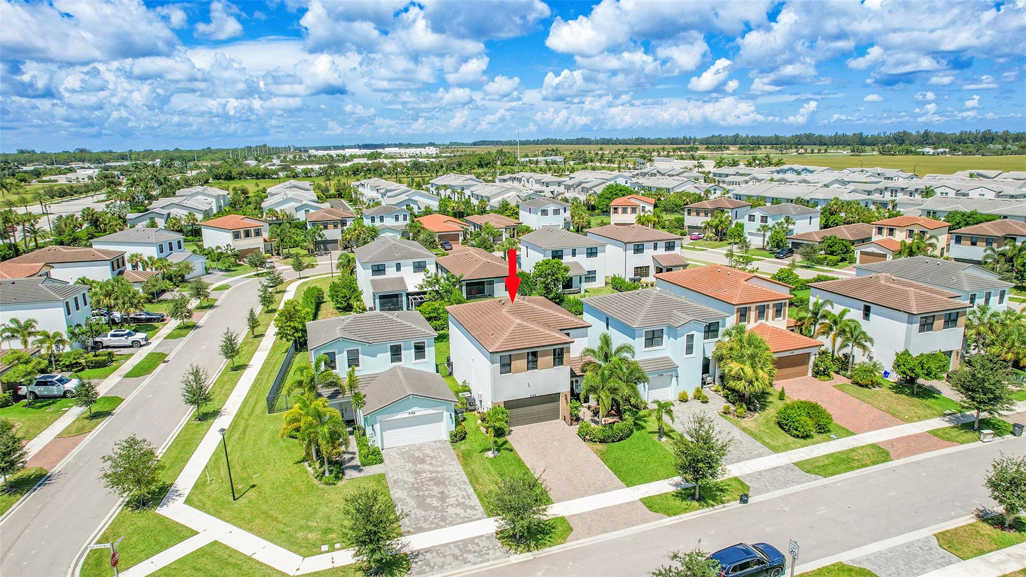 Welcome to this stunning two-story home in highly sought-after Gated Community; Sky Cove. Built in 2021 by the original owners, this modern residence feels like new & offers 4 spacious bedrooms, 2.5 bathrooms, & a versatile open layout. The chef’s kitchen features a massive island, perfect for entertaining, while the screened porch & fenced backyard provide great space for outdoor living. Upstairs, all bedrooms are thoughtfully located for privacy. This home is fully equipped with all IMPACT windows & doors, a 2-car garage, water filtration system, & sprinkler system. Furniture is negotiable for a truly move-in-ready experience. Enjoy resort-style amenities including a sparkling pool with water slide, clubhouse, gym, basketball courts, event rooms, & more—all within this vibrant community