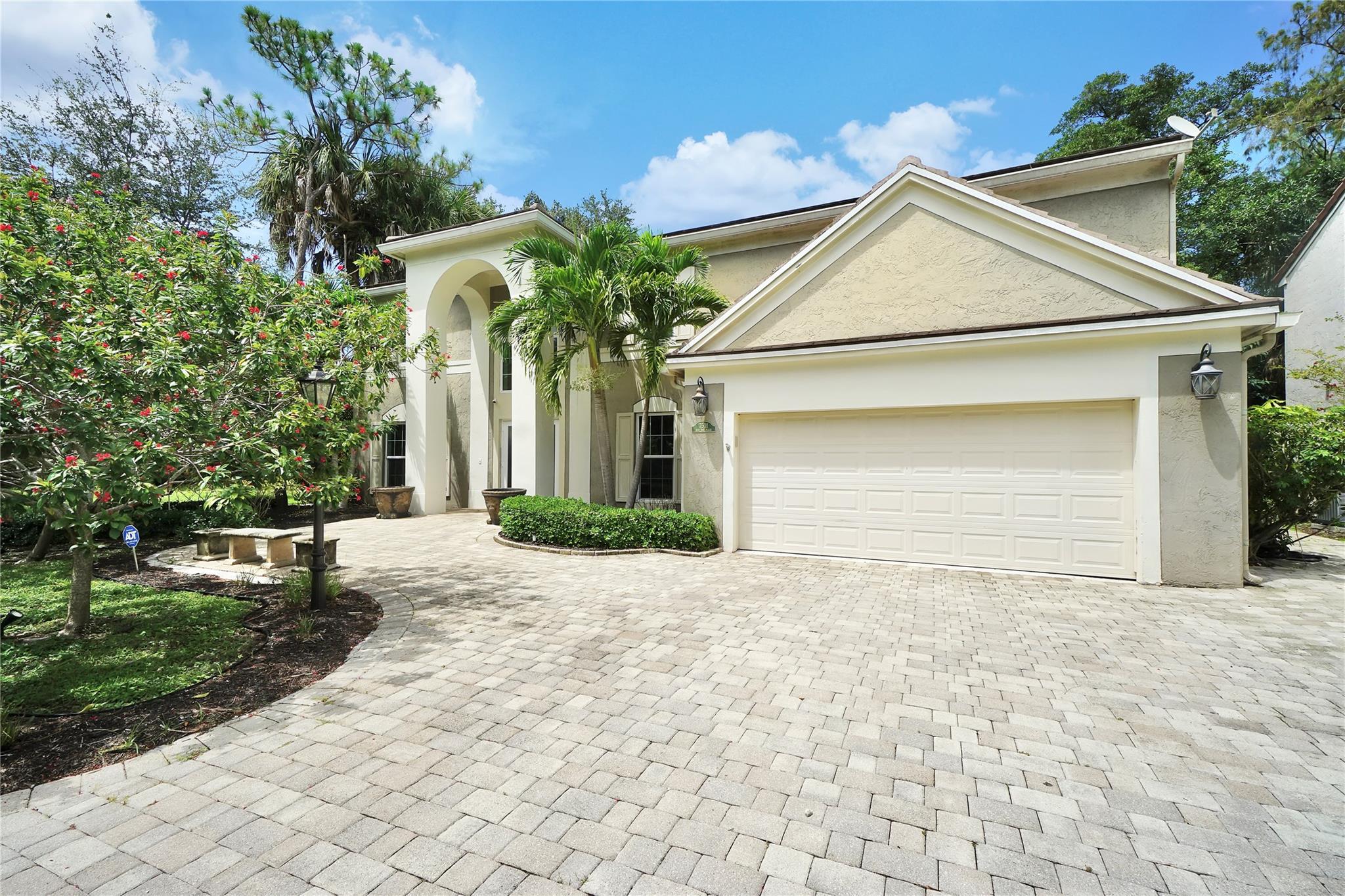 Stunning 4-bed + office, 2.5-bath corner-lot home in the highly desirable gated community of Woodside Estates! This spacious two-story beauty features a screened-in saltwater pool, relaxing Jacuzzi, & a fully turfed backyard perfect for family fun & entertaining. Inside, you’ll find a fully renovated interior w/ brand new flooring, a sleek modern master bath with built-in WiFi speakers, & FULL IMPACT windows & doors for safety & efficiency. The 2018 roof, generous 2-car garage, & upstairs bonus room make this home as practical as it is beautiful. Downstairs office/den can easily serve as a 5th bedroom. Ideally located near top-rated schools, shopping, dining, & quick access to the Florida Turnpike.