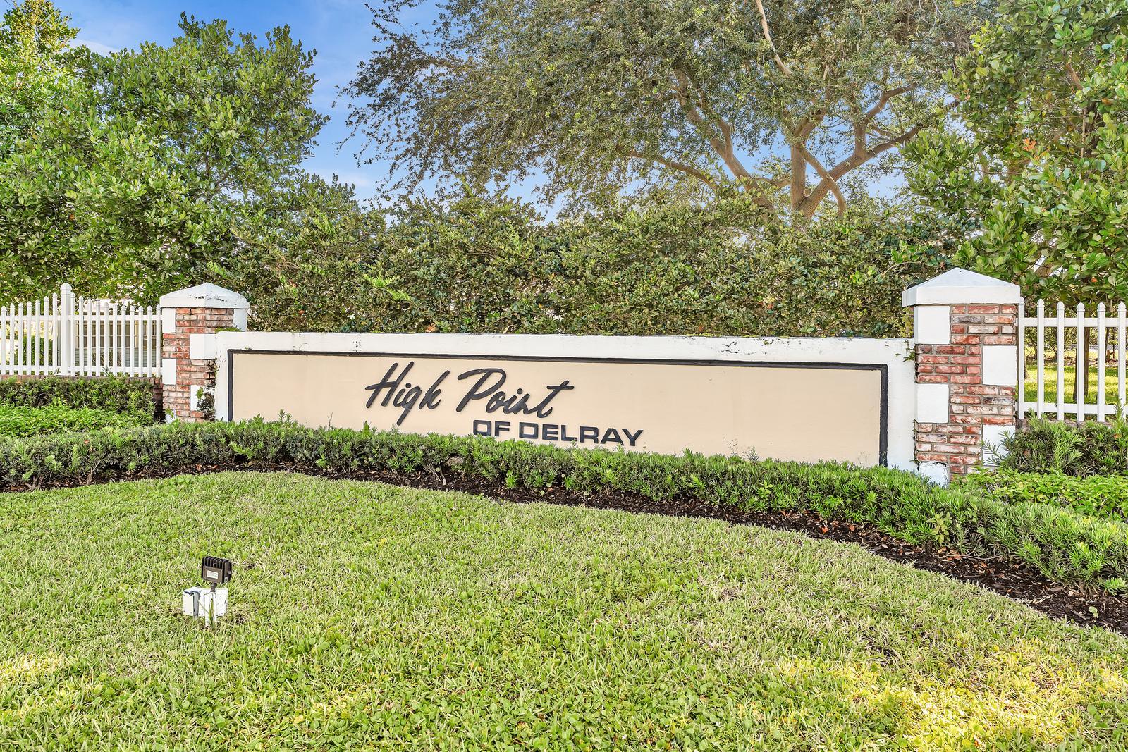 HIGH POINT OF DELRAY SEC 4 - Residential