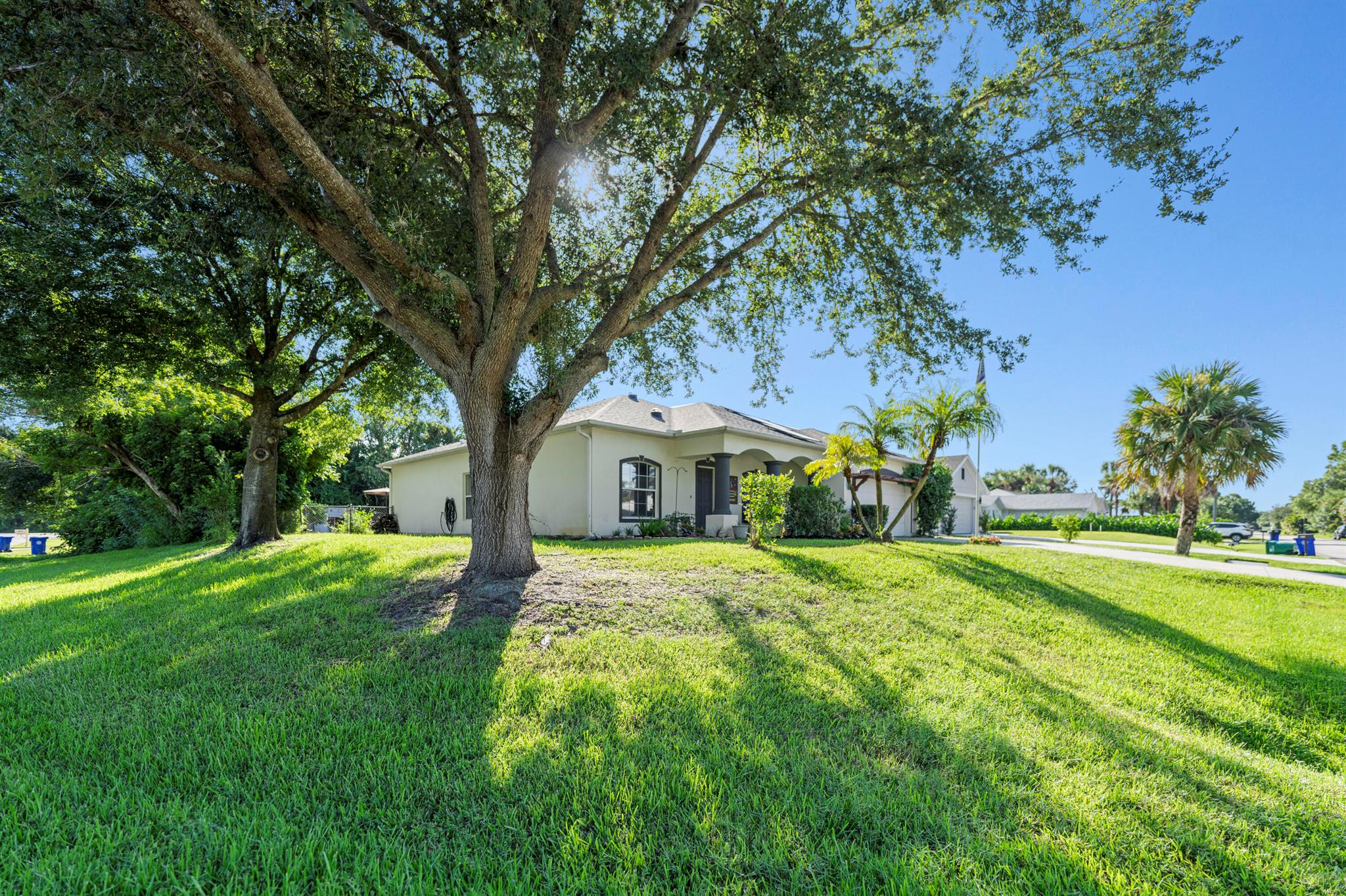 Your Florida Home Awaits!This beautiful concrete block 3-bedroom, 2-bath home in sought-after Sebastian Highlands sits on a large corner lot with no HOA--plenty of room for your boat, RV, and toys. The home features tile floors throughout, vaulted ceilings, new appliances (washer & dryer included), generator hookup, and a 2018 roof.Enjoy a true Florida lifestyle with a screened-in pool, bar seating, gas lighting, two propane tanks, (Owned) and an outdoor kitchen (to be completed before closing, with gas and water. The home is also plumbed for indoor gas cooking if desire Let's not forget the New Solar panels. Which takes care of most of your electric All just 7 minutes from I-95, and close to beaches, shopping, and everything Sebastian has to offer