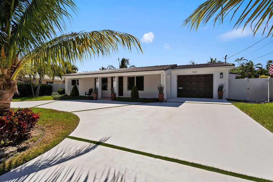 Welcome Home To this Completely Renovated Home, Over 2400 sqft home, On One of the prettiest streets in The Cove, surrounded by waterfront homes and sharing the ocean breezes. This home features: marble flooring throughout living space, beautiful kitchen in the heart of the home with granite countertops, bar counter, formal living & dining room, split bedroom plan with large master bedroom and bath fit for a queen, larger new concrete circular driveway, brand new custom impact front door and oversized garage with tons of storage, interior laundry room, impact windows, 3 Full Bathrooms (2 Brand New), tropical redone pool home with sun shelf, fully fenced backyard, covered patio, impact sliders out to the pool area. This one is priced right and it’s the cream of the crop.