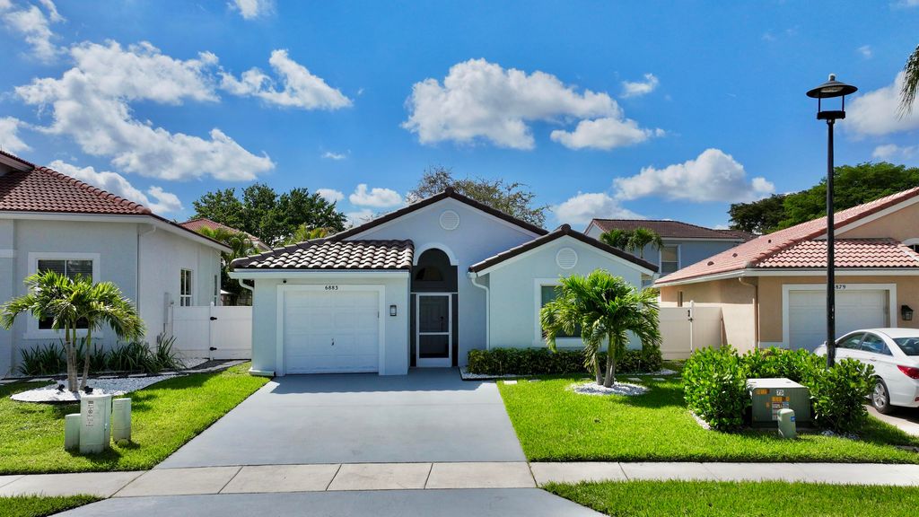 Photo of 6883 Desert Inn Terrace, Lake Worth, FL 33463 (MLS # B26051367)