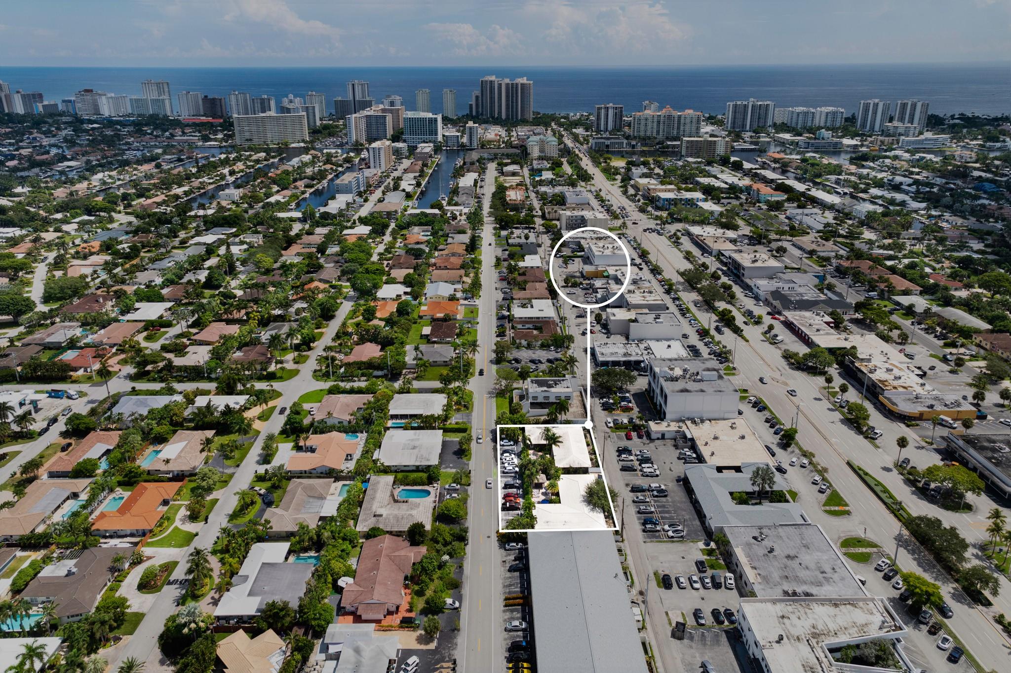 9% Cap Rate...Prime investment opportunity in Fort Lauderdale. Las Casitas Coral Ridge is a popular 16-unit boutique hotel set in highly desirable neighborhood of Coral Ridge and offering strong rental history. Just a few blocks from the beach, water taxi, and Coral Ridge Country Club. Surrounded by multimillion-dollar homes. easy access to major roads including Federal Highway and Oakland Park Blvd., surrounded by popular shops and dining. Includes the properties at 2648 - 2640 NE 32nd St. The property consists of two buildings, 8 furnished units per building, ranging from hotel rooms, studios with kitchenettes, to 1 bedroom suites with living rooms and kitchens. One unit serves as a reception/office. Ample parking and a large lot of approx 0.45 acres. Seller financing option available