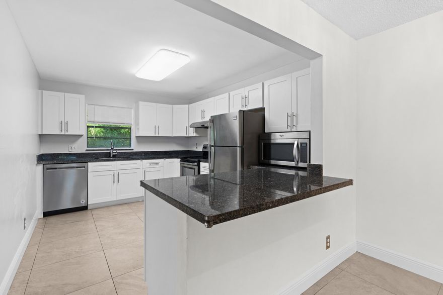 Step inside this 2nd Floor Walk up - 2 bed / 1 bath unit with tile throughout, freshly painted and a comfortable feel. This building has 9 units with a common laundry room and unit storage. ONE assigned parking spots for each unit along with guest/ street parking. Nestled in the heart of Lake Worth Beach, you are surrounded by all the finest things life has to offer. Amazing landlord who cares highly about his tenants. WATER INCLUDED!