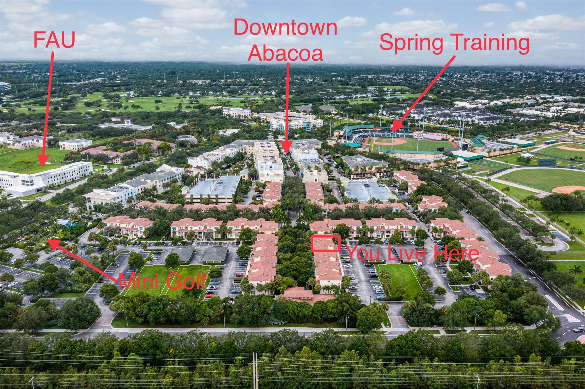 Be in the center of all that Abacoa has to offer. Walk to the shops and restaurants downtown, Roger Dean Stadium, FAU, Scripps, mini golf, and so much more. Unique loft space with double high ceiling in the living area. Brand new kitchen appliances. Basic cable and internet included. Just a few doors down from the pool and clubhouse. Easy access to the beaches, I-95, Alton, and the Gardens Mall. Zoned for excellent schools. The area is very pet friendly.