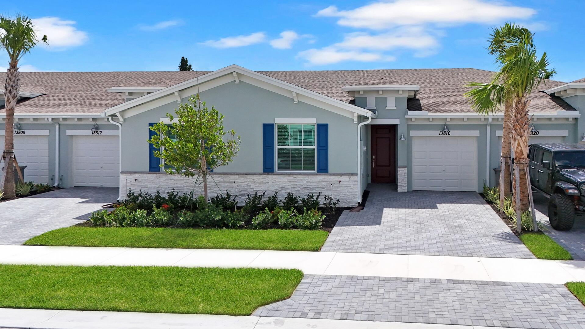 BRAND NEW 2 BEDROOM, 2 BATH VILLA IN DELRAY'S NEWEST 55+ COMMUNITY! Be the first to live in this stunning new construction villa featuring a spacious open floor plan, wood-look tile flooring throughout, modern white kitchen and bath cabinets, quartz tops, garage with epoxy-finished floors. Enjoy added comfort with window treatments and ceiling fans. Located in Delray's premier 55+ community with a brand-new clubhouse opening soon, offering resort-style amenities. Landscaping and internet are included for your convenience.