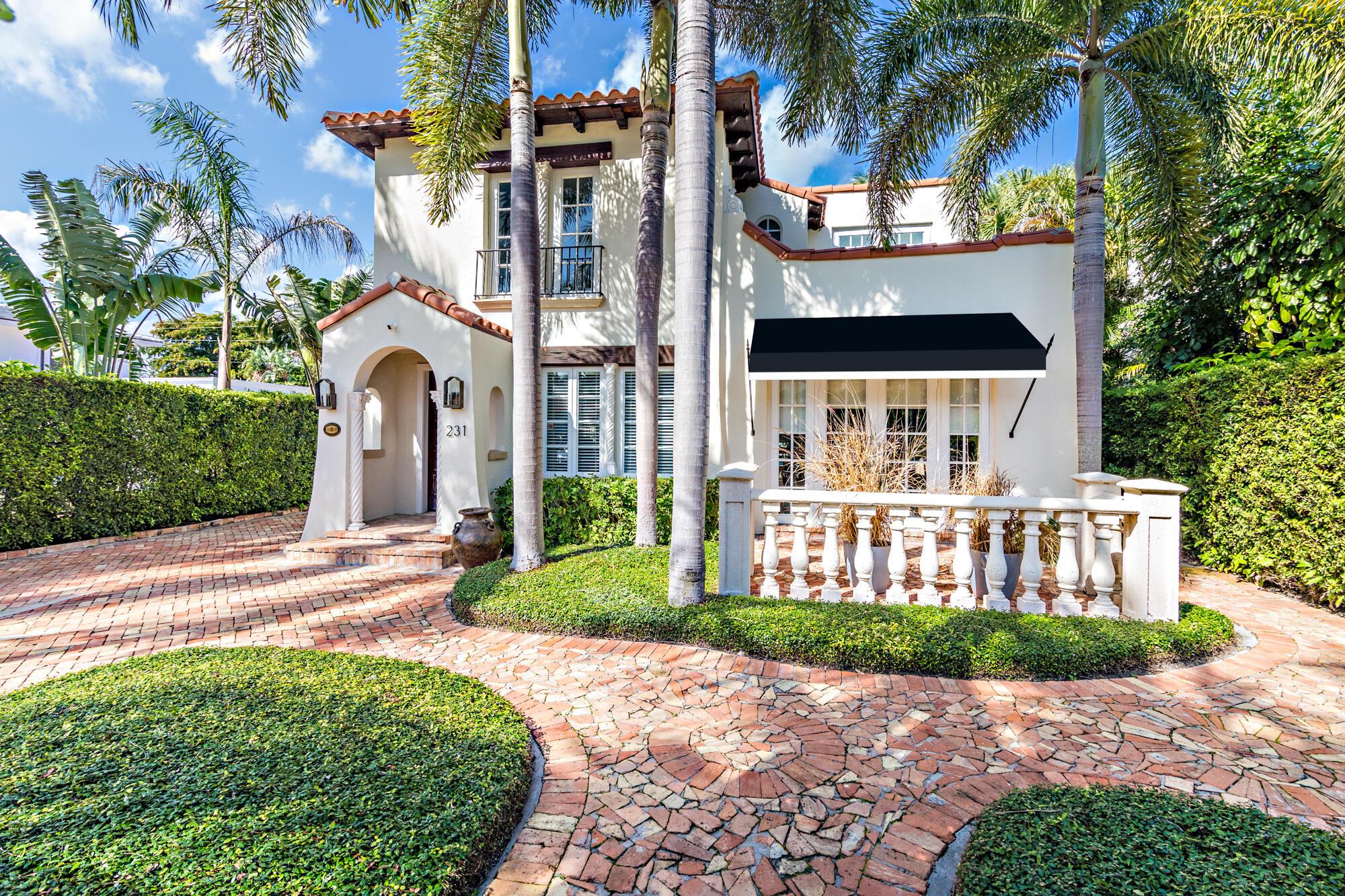 FOR RENT! EL CID GEM ! Completely renovated in 2016, this El Cid Historic Home offers all new electric, plumbing, roof, HVAC and impact windows and doors, while honoring the integrity of its original build. Ideal for the most discerning buyer, the home is located on a large lot, featuring 3 bedrooms, two and one-half baths in the main house with a 1BR/1BA guest house and separate pool cabana ( optional bedroom w/ half bath) The interior amenities include original hardwood floors throughout, attractive wood ceiling, chefs kitchen with gas range, stainless steel appliances and slate floors, fully renovated bathrooms, and a one-car garage. Unbelievable natural light and great ceiling heights!