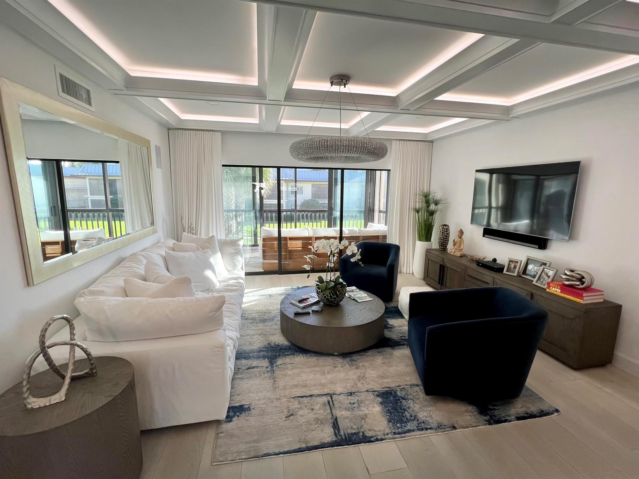 Beautifully renovated, fully furnished seasonal rental on Jupiter Island. Enjoy views of the intercoastal and ocean, deeded access to the beach across the street, a private boat slip, and a pool overlooking the water. Nearby is top notch dining, shopping, and many other amenities this highly desirable area has to offer.