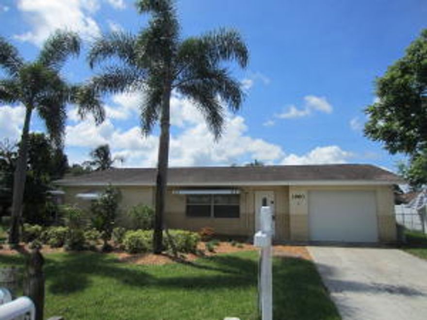 Surprisingly Beautiful CBS 2/2/1 updated w/Large Tile, kitchen cabinets, granite, smooth top range, water heater 2014 & Micro. Newer A/C compressor.  Roof 2005, covered patio to fenced back yard.  Newer master bath & front door.  You will not be disappointed.  close to beaches, shopping, dining, schools & I-95