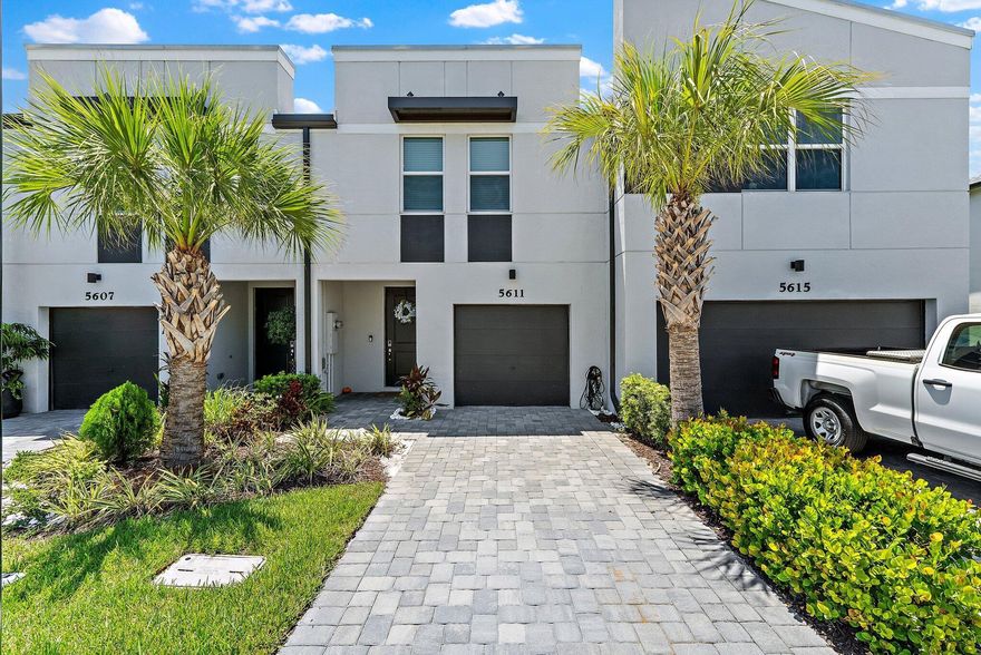 Don't miss out on this stunning, brand-new townhome just minutes from the heart of West Palm Beach. The Nickel model features solid block construction, full Hurricane impact windows and doors, and spray foam insulation, offering 1,485 sq ft. of modern living space with 3 bedrooms, a versatile loft, and a convenient walk-in laundry room on the second floor. Enjoy 2.5 stylish baths and a large 1-car garage.