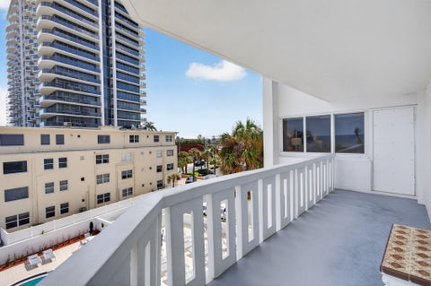 Tiny photo for 1012 N Ocean Boulevard #408, Pompano Beach, FL 33062 (MLS # B26023571)