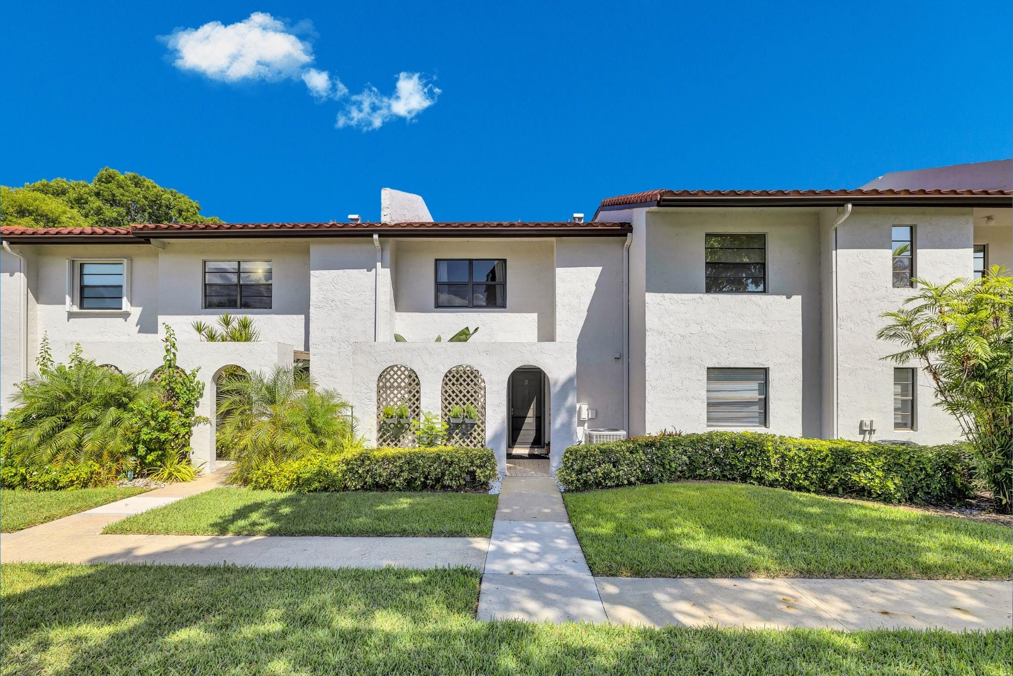 *up to 4,500 lender credit available w/seller preferred lender* This beautifully updated townhome offers a unique chance to enjoy the space & privacy of a townhome at a price point similar to nearby condos. Located in a gated community, this home features brand-new impact windows & sliding doors (installed just 4 months ago), a newer AC & hot water heater (both 4 yrs old), & was freshly painted with updated lighting just 1.5 years ago. Enjoy Ring motion lighting & security cameras in the front and back, and relax with serene lakefront views overlooking the clubhouse and pool. The HOA includes internet, cable, security, landscaping, exterior pest control, and more, offering hassle-free living w/ extensive amenities. Optional country club and golf memberships are available, but not required.