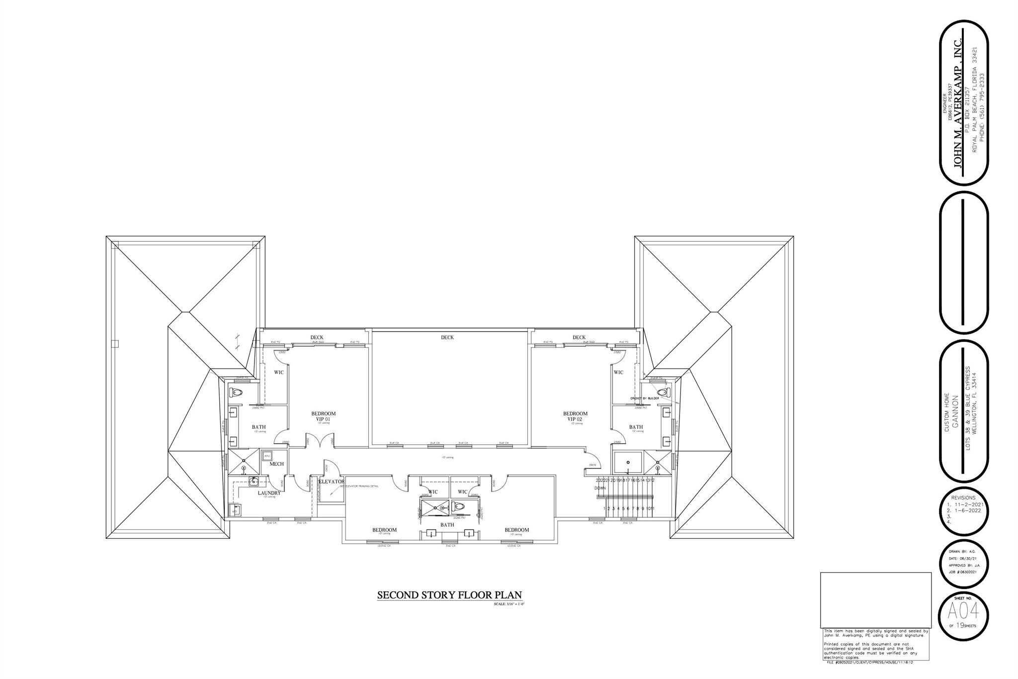 BLUE CYPRESS REPL AT PALM - Residential