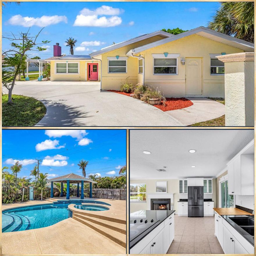Live the coastal lifestyle you've been dreaming of, with modern, eco-friendly upgrades. Nestled in a charming Stuart neighborhood, this inviting home features light-filled interiors and a comfortable, welcoming layout. Step outside and unwind in your own backyard retreat with a sparkling pool, perfect for sunny Florida days. Enjoy the benefits of solar panels (that will be paid off at closing) and a home fully equipped for electric car charging, combining sustainability with convenience. Just minutes to downtown Stuart, waterfront dining, marinas, and beautiful beaches, this is more than a home, it is a lifestyle upgrade. Ideal for someone seeking their own private retreat or an investor looking for a fantastic Airbnb opportunity.