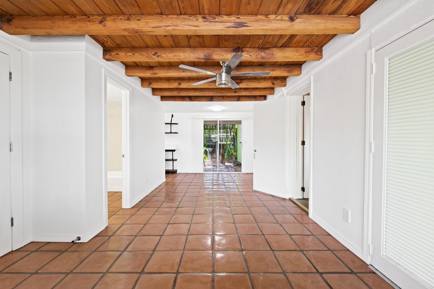 LOCATION! Live just one block from Wilton Drive in the heart of Wilton Manors. A charming 1 bedroom, 1 bathroom unit with enclosed patio, exposed beams, spanish tile and ample closet. Unbeatable walkable location near restaurants, nightlife, shops, cafes and everyday conveniences. Just moments from Hagen Park, featuring tennis courts, pickleball, basketball, sand volleyball, walking trail, playground, community center and fitness center. A rare opportunity to live close to everything that makes Wilton Manors one of South Florida's most vibrant communities. Immediately available for a 6 month term.