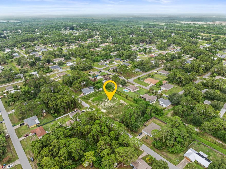 A desirable lot is being sold with all permits, including site development, architectural design, engineering plans, and septic engineering—saving you time and money. Wonderful opportunity to build a custom home on a cleared quarter-acre lot in one of Palm Bay’s most desirable locations!This lot is to be SOLD INDIVIDUALLY at the listing price or can be purchased in a bundle deal with two additional lots that are INDIVIDUALLY PRICED on MLS# F10513934 & F10513936 contact listing agent for details.