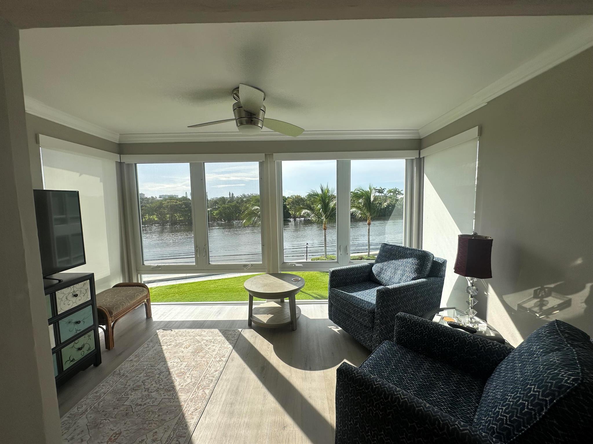 Spectacular Direct Intracoastal & Golf Course Views Seasonal Six-Month & Day Rental! Third-Floor Corner Condo with Breathtaking Intracoastal ViewsStep into refined coastal living with this elegantly renovated, fully furnished 2-bedroom, 2-bath third-floor corner residence, offering direct, unobstructed views of the Intracoastal Waterway. Situated in the highly desirable Colonial Club, this spectacular seasonal rental invites you to experience South Florida at its finest.