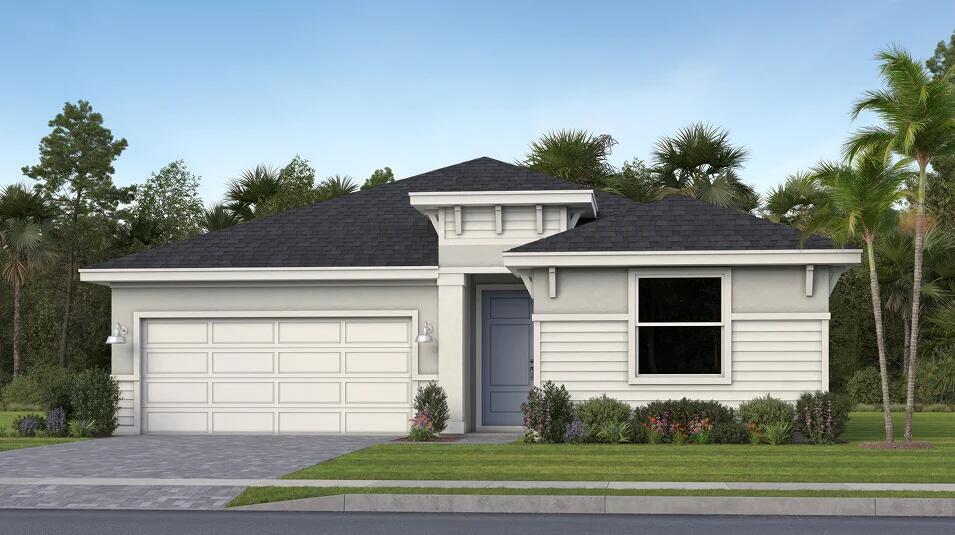 This charming single-story home offers an open-concept living space complete with a Great Room, dining room and kitchen that connect directly to a patio. The owner's suite is thoughtfully designed for maximum privacy, while down the hall are three bedrooms arranged near a convenient full-sized bathroom. A versatile two-car garage provides storage space.Prices, dimensions and features may vary and are subject to change. Photos are for illustrative purposes only.