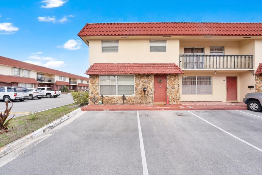 Welcome to this spacious 1,680 sq ft corner-unit townhouse in the heart of Davie. This 3-bedroom, 2.5-bath residence offers a functional two-story layout with all bedrooms upstairs. The home features fully tiled flooring throughout both upstairs and downstairs, along with brand-new kitchen appliances. Enjoy outdoor living with a private porch and fenced exterior space. Located in the family-oriented Brentwood Townhouse community with amenities including a pool, tennis and basketball courts, clubhouse, and play area. Fee-simple ownership with two parking spaces. Conveniently located near Nova Southeastern University, major shops, malls, restaurants, and top-rated Broward schools.