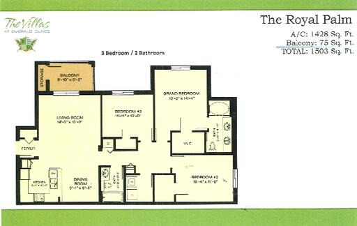 VILLAS AT EMERALD DUNES CONDO - Residential