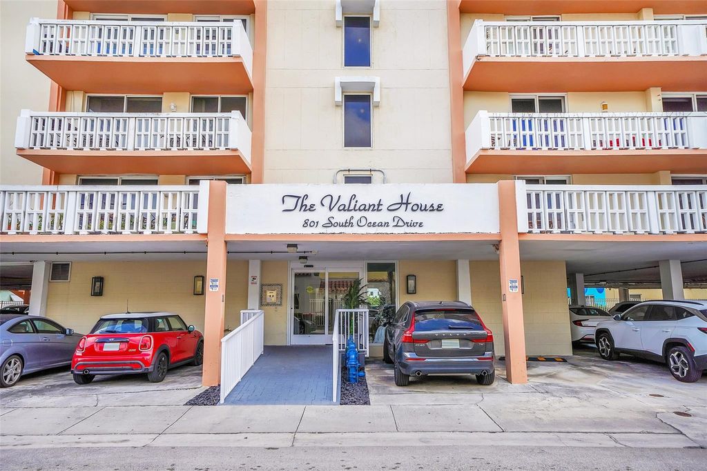 Photo of 801 S Ocean Drive #605, Hollywood, FL 33019 (MLS # F10551249)