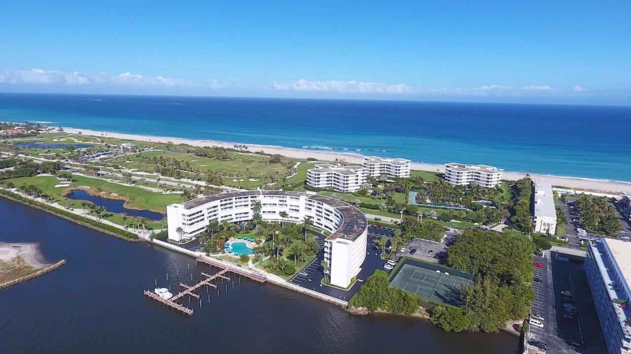 Palm Beach Estate Sale in one of the most desirable waterfront condominium complexes on Palm Beach. A rare opportunity to own/invest in real estate on the Intracoastal waterway at the President of Palm Beach. This 2 bedroom, 2 bath unit features a huge balcony with spectacular sunsets and water views from every room. New air conditioner and electrical box add value. Tastefully designed and furnished lobbies on all floors compliment the design of the President of Palm Beach and the amenities include: 24HR door person, elegant and lushly landscaped pool area overlooking the ICW & private dock. Deeded beach and availability to tennis and adjoining Palm Beach Golf Course with excellent restaurant complete this perfect tropical retreat. Minutes to fine restaurants, Worth Avenue,