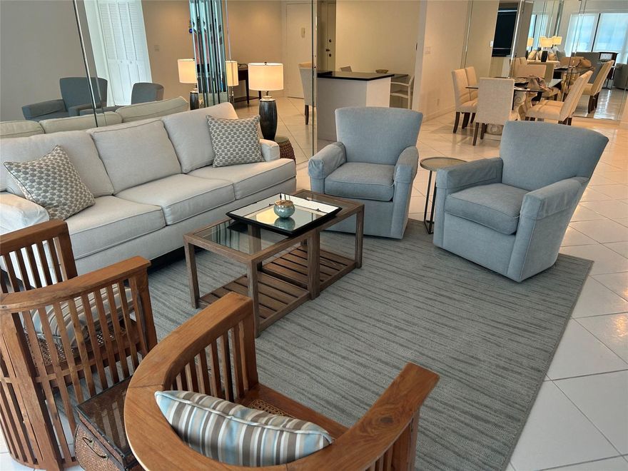 This is a beautiful oceanfront condo located in the pristine Sea Ranch Club A which is a sought after location in Lauderdale by the Sea. This unit is beautifully furnished with Ethan Allan and Pottery Barn coastal Decor, offers stunning ocean views. The unit has one assigned unit as well as storage space located on the same floor as the unit. The beach front property has a heated pool, charcoal grills, and a spacious patio dining area, in addition there are tennis and pickle ball courts, gym, EV charging station and 24 hour staffed front desk.