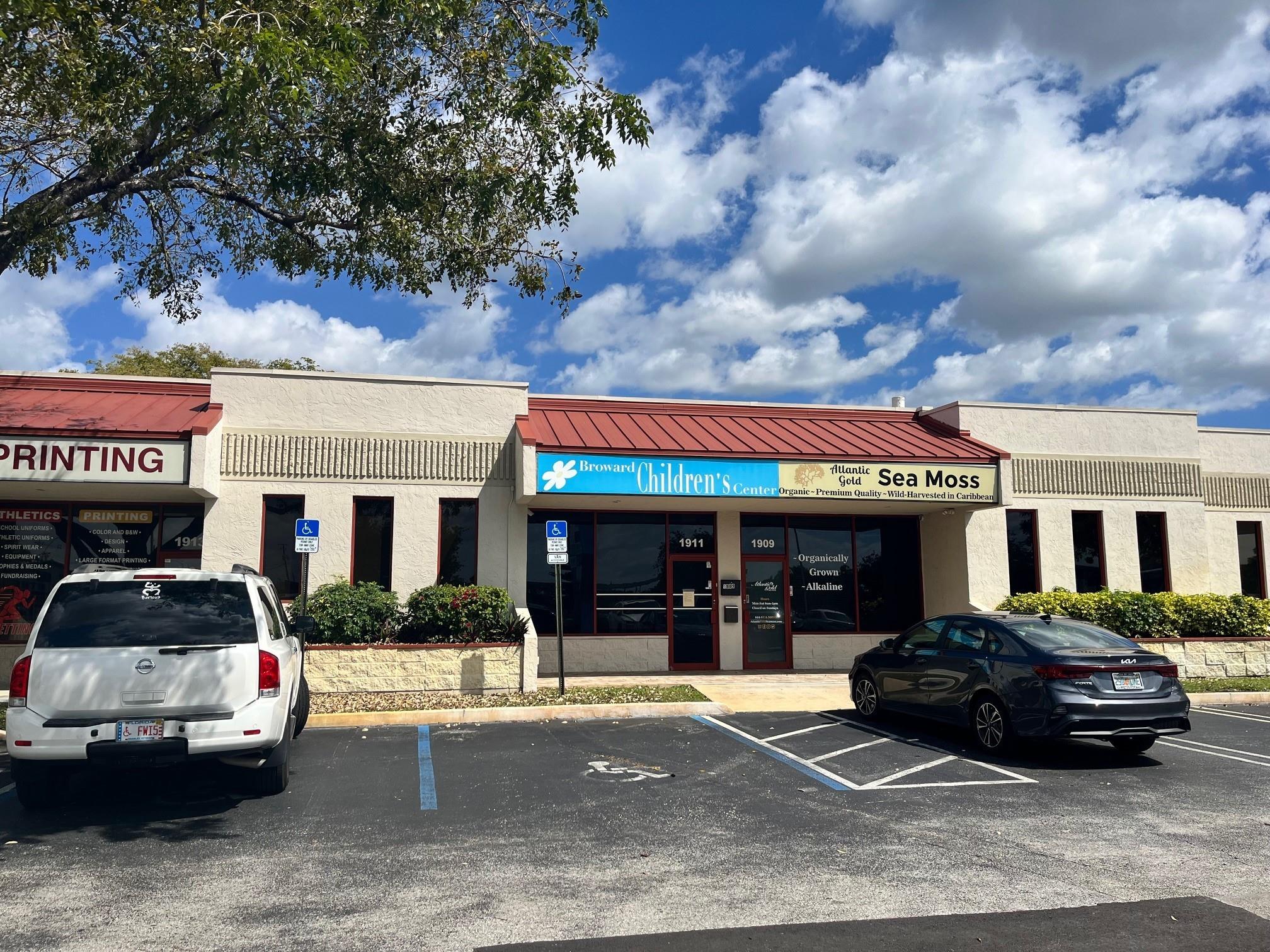 A 76,284 square foot, five building office, showroom, industrial warehouse complex that fronts Copans Road. Built in 1985, this property is zoned I-1 for Light Industrial. The Copans Industrial Park is located less than a mile from the I-95 expressway. The building is made of concrete block construction, and the warehouse units have 3 phase power, are 10% to 20% office, and approximately 4,500 square feet. The ceiling heights in the warehouse range from 13’2 to 17’9 . Showroom units front the building and range in size from 2,000 to 4,000 square feet. These units have hurricane impact glass and storefront windows and doors. This is an ideal property for small to medium sized light manufacturing and distribution users requiring a central location and upscale image.