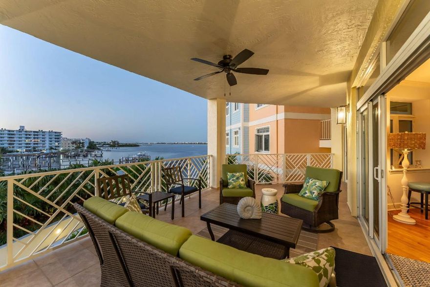 Luxurious coastal living awaits you! This stunning condo, located on the Intracoastal,boasts an expansive open floor plan, perfect for entertaining & enjoying breathtaking direct water views. Beautifully finished, this home exemplifies modern elegance & comfort,all bathed in natural light from the sweeping wrap around balcony.The split bedroom layout ensures privacy & tranquility-ideal for guests.Also included are 2 secure garage parking spaces & private storage unit. Indulge in resort-style amenities w/ a sparkling pool, state of the art gym overlooking the water & possible dockage.Paddle board enthusiasts will delight to launch right off the community beach. Great location with top golf courses & PBI airport just minutes away. Walk to the beach or the luxurious Eau Hotel for fine dining!