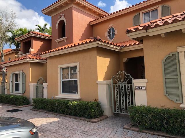 Spacious 3/3 Townhouse with the best location in Villas at Harbor Isles, right at the pool! Very peaceful patio. Downstairs is Tile and upstairs is Laminate - no Carpets!! One Bedroom with full bath downstairs. Both large bedrooms upstairs have their own bathrooms. Villas at Harbor Isles has a pool, outdoor fitness area and playground. Two minutes to I 95 and short trip to the Beach, Los Olas, Ft Lauderdale, Tri Rail, Airport, Turnpike.