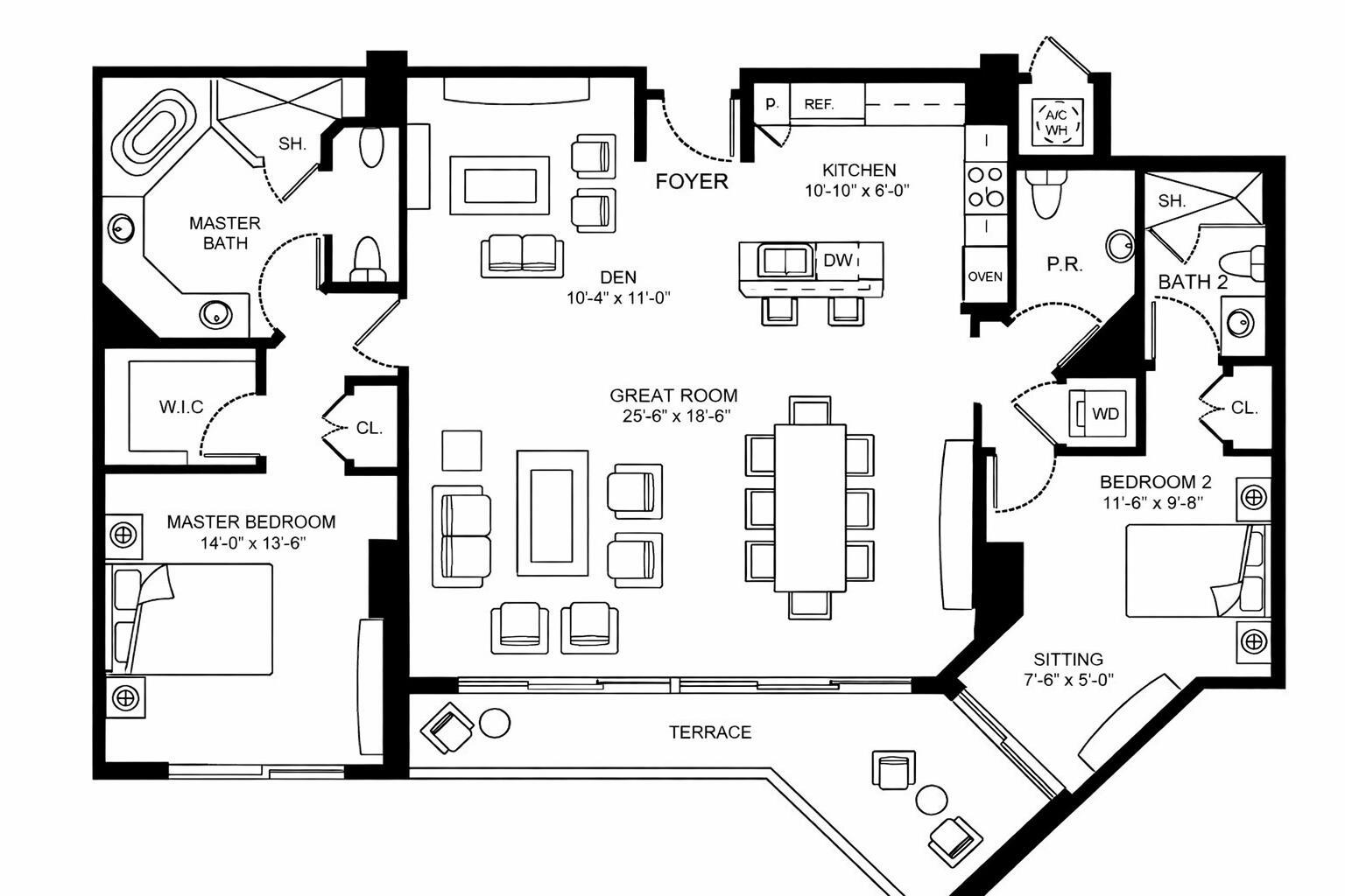 TWO CITY PLAZA CONDO - Residential