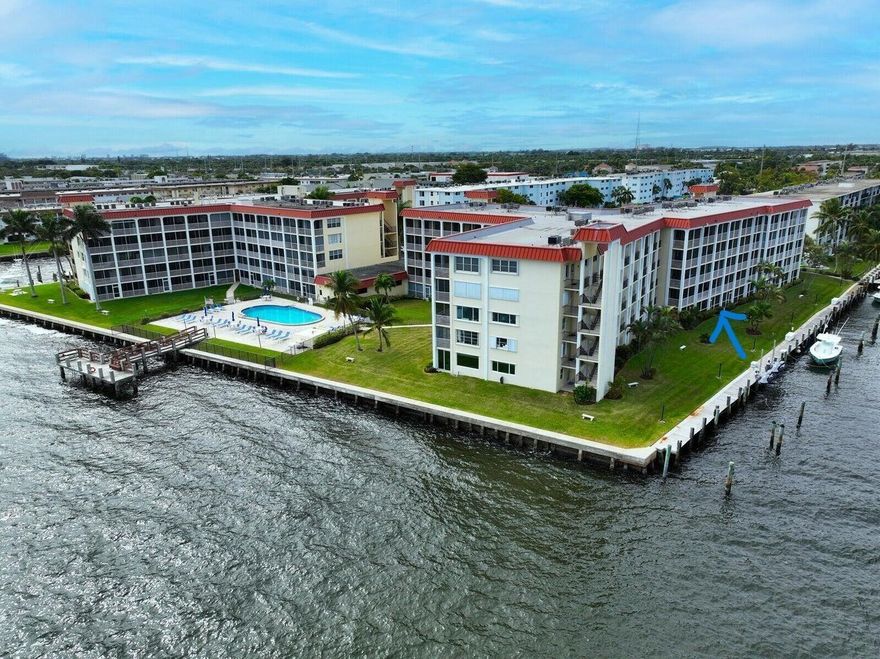 This gorgeous ground floor condo has wide Intercoastal views and exquisitely renovated with no expense spared. Featuring custom cabinetry with well-appointed stainless-steel accents boasting bold and contemporary quarts countertops. There is elegant porcelain tile flooring throughout and a magnificent fully tiled luxurious bathroom. The designer inspired exposed concrete pillars adds a unique and modern aesthetic. The elaborate recessed lighting system is utilized through an internet phone app allowing dimming settings and an array of color options, which can be accessed from anywhere. There are boat slips available for purchase, just step out from your patio and board your boat. Dogs are allowed as emotional support animals and the association is lenient, just need some paperwork, any size dog is acceptable. Cats and other pets are allowed but have to be disclosed.
