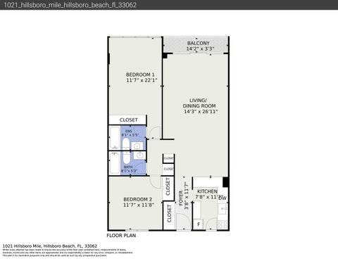Tiny photo for 1021 HILLSBORO MILE #103, Hillsboro Beach, FL 33062 (MLS # B26088493)