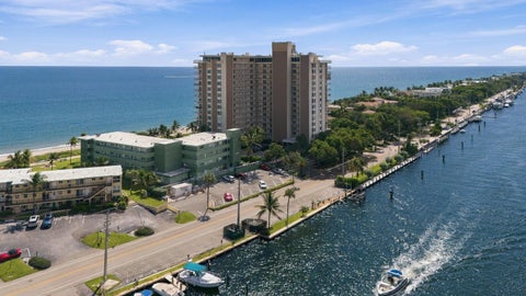 Tiny photo for 1021 HILLSBORO MILE #103, Hillsboro Beach, FL 33062 (MLS # B26088493)