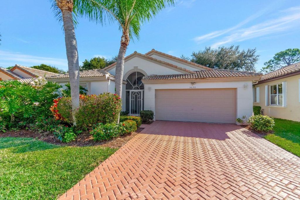 Photo of 5670 Swaying Palm Lane, Boynton Beach, FL 33437 (MLS # R11151250)