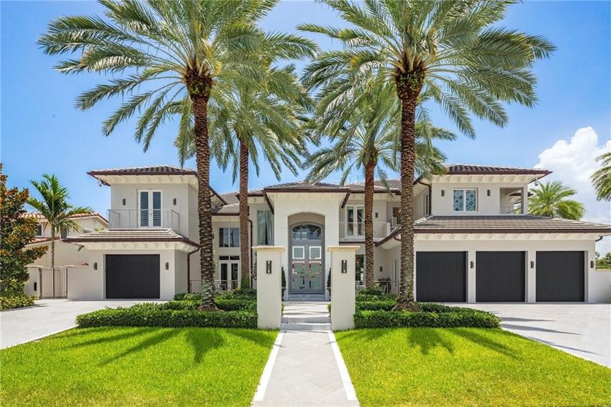 The ultimate Rio Vista Isles oasis! This modern West Indies point lot was extensively updated in 2017 & is very tastefully done. Custom finishes throughout and everything you could ever want in a home. Impeccable attention to detail, features includes an office w/ beautiful built-ins, gourmet kitchen, wet bar, lounge, wine cellar, & rotating 3rd level observation deck to enjoy amazing water & downtown Fort Lauderdale views. Savant Smart Home system makes the home fully automated & can be controlled remotely. Large master suite w/ walk in closet & master bath w/ dual sinks & free standing tub. Backyard w/ outdoor kitchen, lots of covered space & custom pool w/ spa. With 250' of water frontage, this home can accommodate multiple yachts. Owner will install lifts for full asking price.