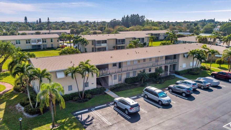 Cute 2BR/2BTH Boynton Beach condo minutes from the water! Located in Four Sea Suns, this first floor corner unit is centrally located in Palm Beach County. Enter into a kitchen featuring white shaker cabinetry, island, and ample storage space. The living room opens up to large sliders bringing in natural light from the enclosed Florida room. Each large bedroom boasts large closets & their own well-maintained baths. The community features a pool, clubhouse with kitchen and BBQ area, library, game rooms, shuffleboard courts and sauna. Close proximity to beaches, Palm Beach International Airport, Atlantic Avenue, Manalapan/Gulfstream, and I95.