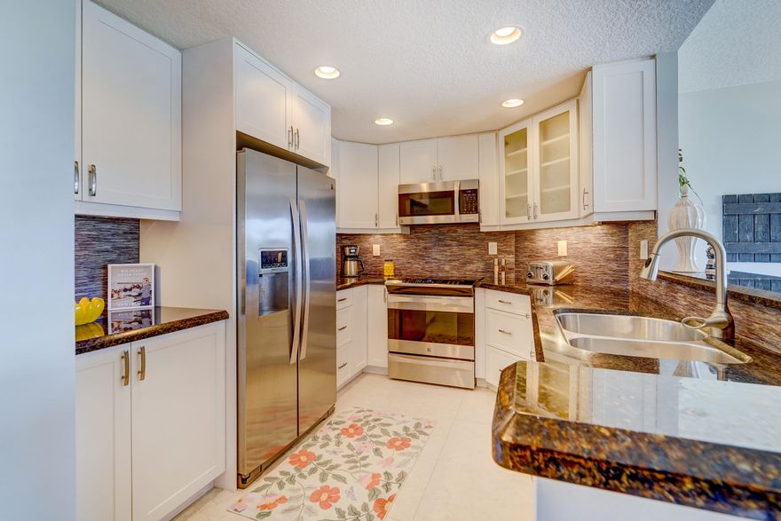 Live on the prestigious Las Olas Blvd, surrounded by multi-million dollar estates. This stunning  fully remodeled residence offers an open-concept,  perfect for entertaining.  The  kitchen  boasts granite  countertops, stainless steel appliances, and white cabinets.  Enjoy the expansive living  room with floor to ceiling windows that fill the rooms with natural sunlight!  The primary suite features a luxurious bath, and a walk-in California closet. Step outside on your covered balcony overlooking the intracoastal and resort style pool, and watch the yachts go by. All impact windows and doors.  Las Olas is the ideal location with shopping,  wine bars, galleries and more. Just a short walk over the bridge to  famed Fort Lauderdale Beach and the iconic Elbow Room. It doesn't get any better.  $1426.00 a month is paid quarterly