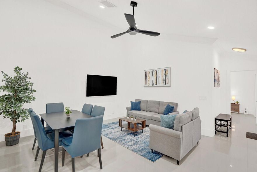 Welcome to your perfect Wellington getaway! This fully renovated 3-bedroom, 2-bath villa is ideally located just minutes from the equestrian grounds and all that Wellington has to offer. Enjoy a screened-in patio and a newly resurfaced pool, perfect for relaxing and entertaining. The villa comes fully furnished and move-in ready. NO HOA approval and PET- FRIENDLY. Short term rental only - Available immediately.